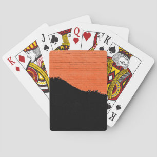 Malksteinwand Spielkarten