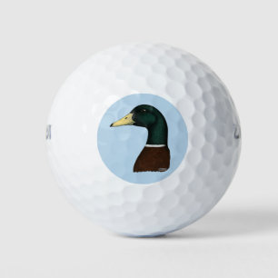 Mallard Drake Head Golfball
