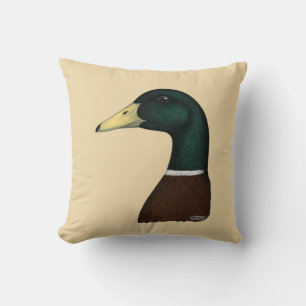 Mallard Drake Head Kissen