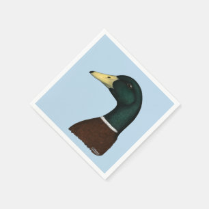 Mallard Drake Head Serviette