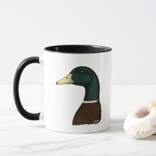 Mallard Drake Head Tasse