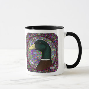 Mallard Drake Mosaic Circle Tasse