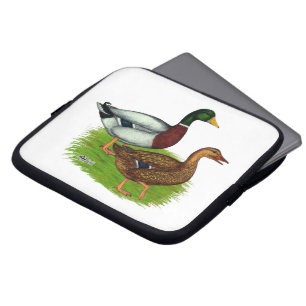 Mallard Drake und Duck Laptopschutzhülle