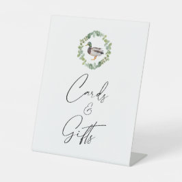 Mallard Duck Baby Shooter-Karten und Geschenke-Zei Sockelschild