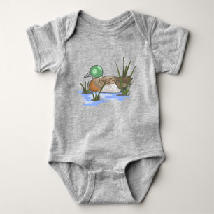Mallard Duck Baby Strampler