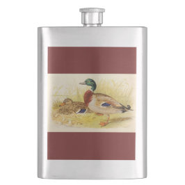 Mallard Duck Classic Flask Flachmann