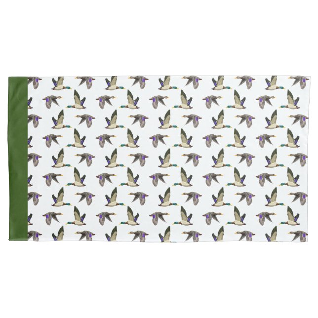 Mallard Duck Decorative Kissenbezug (Vorderseite-Links)