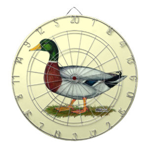 Mallard Duck Drake Dartscheibe