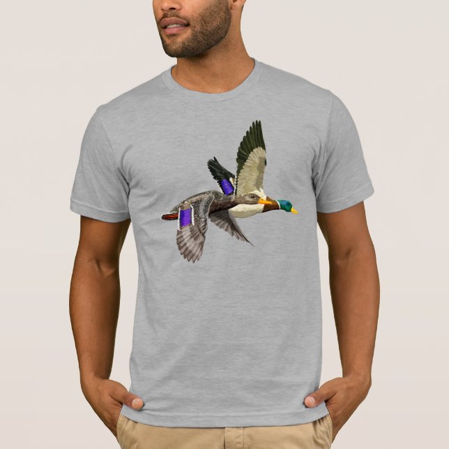 Mallard Duck Enthusiasten T-Shirt (Vorderseite)