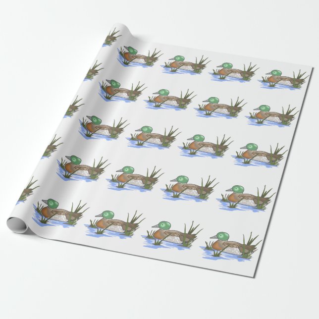 Mallard Duck Geschenkpapier (Ungerollt)