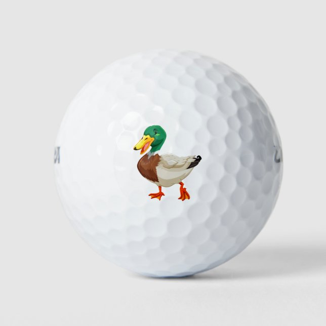 Mallard Duck Golfball (Vorderseite)