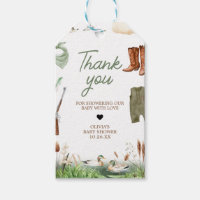 Mallard Duck Hunting Baby Shower Fevor Tags