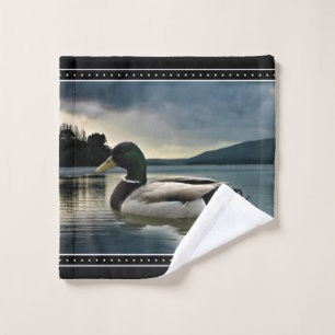 Mallard Duck Lake Badhandtuch Set