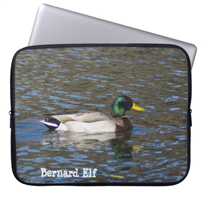 Mallard Duck Laptopschutzhülle (Vorderseite)