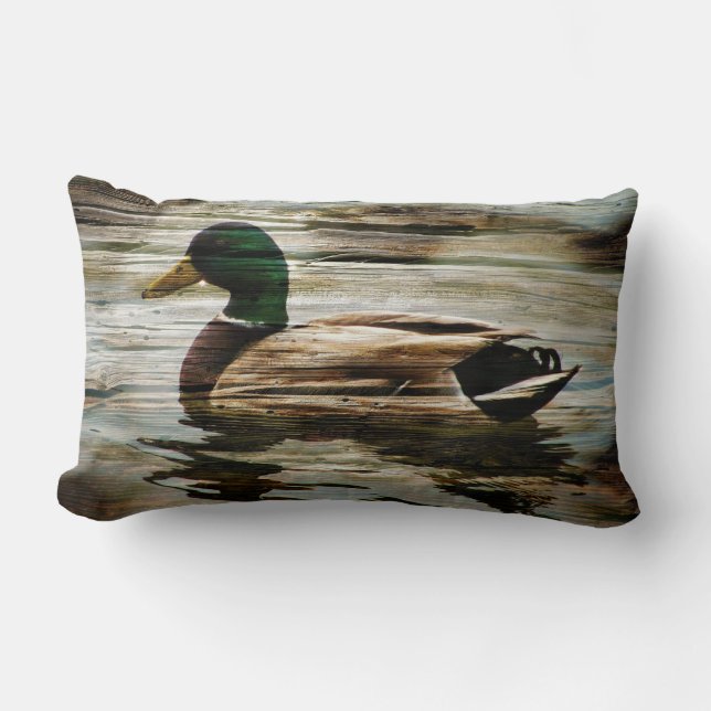 Mallard Duck Lendenkissen (Vorderseite)