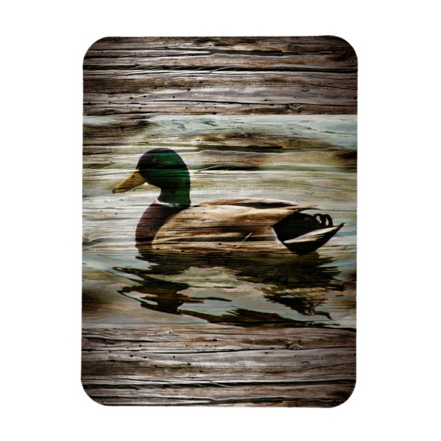 Mallard Duck Magnet (Vertikal)