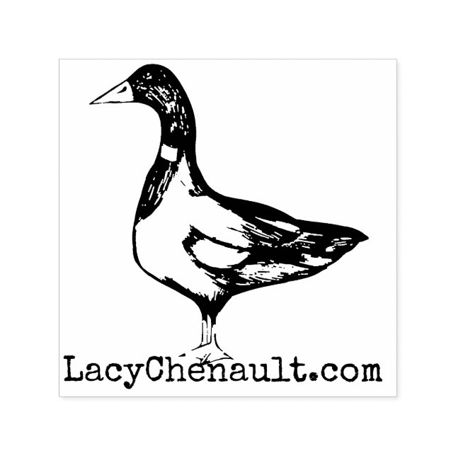 Mallard Duck Nature Lovers Permastempel (Design)