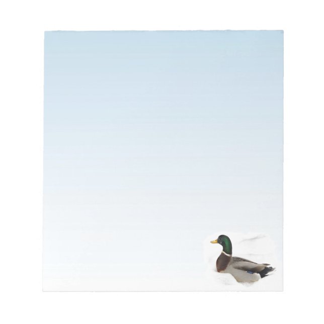 Mallard Duck Notizblock (Vorderseite)