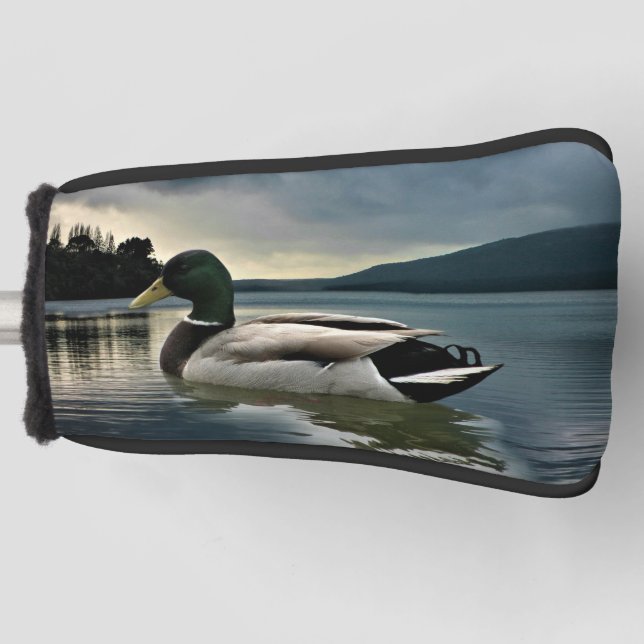 Mallard Duck on The Lake Golf Headcover (Vorderseite)