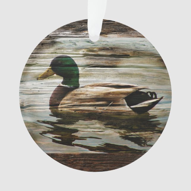 Mallard Duck Ornament (Vorderseite)
