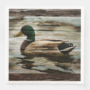 Mallard Duck Serviette