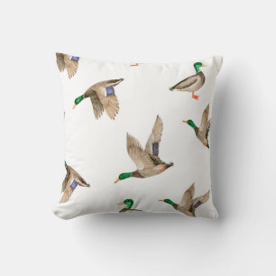Mallard Duck throw Kissen