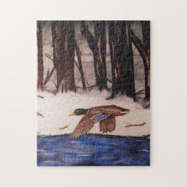 Mallard Duck zu einer Mission Puzzle