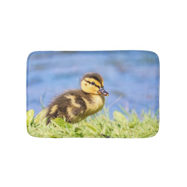 Mallard Duckling Badematte (Vorderseite)