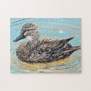 Mallard-Duckmalerei Puzzle