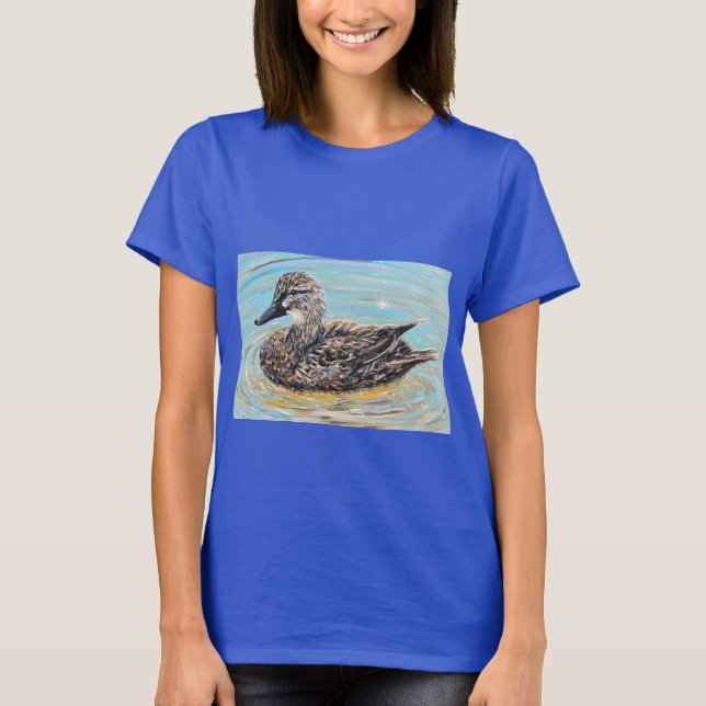 Mallard-Duckmalerei T-Shirt (Vorderseite)