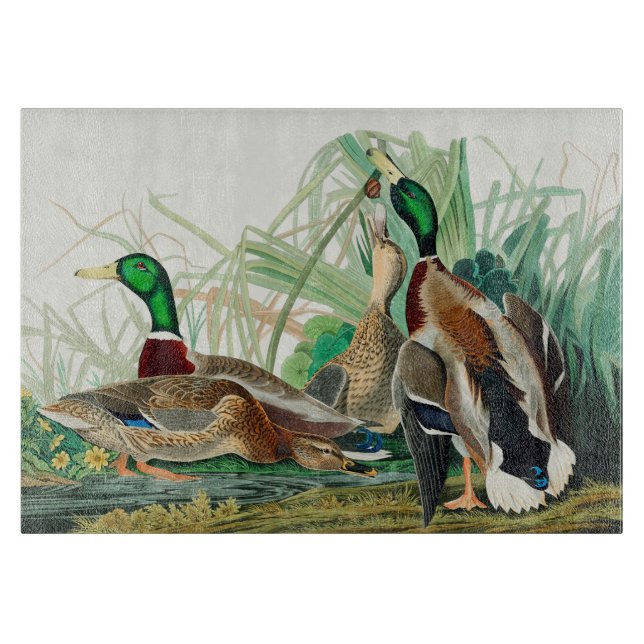 Mallard Ducks Cutting Board Schneidebrett (Vorderseite)