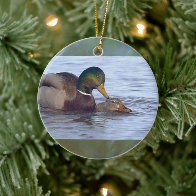 Mallard Ducks Ornament  (Baum)
