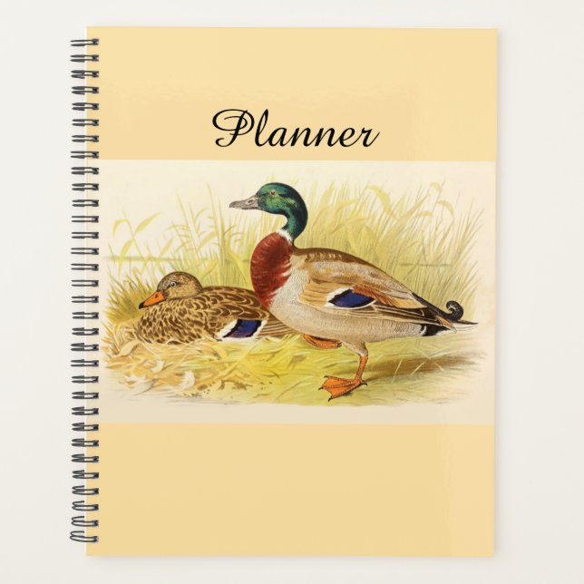 Mallard Ducks Planner Planer (Vorderseite)