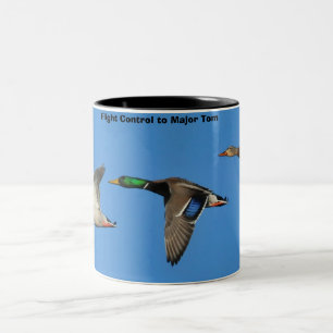 Mallard Ducks Zweifarbige Tasse