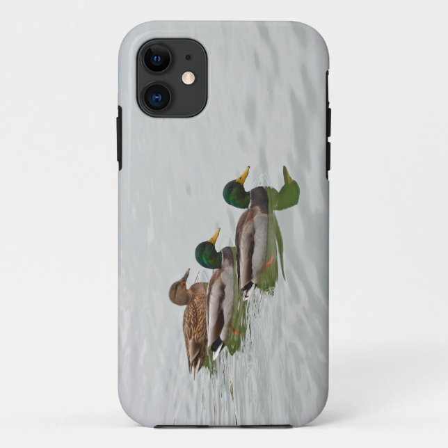Mallard Enten drucken iPhone 5 Fall Case-Mate iPhone Hülle (Rückseite)