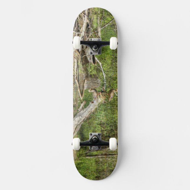 Mallard on Pond Skateboard (Vorderseite)