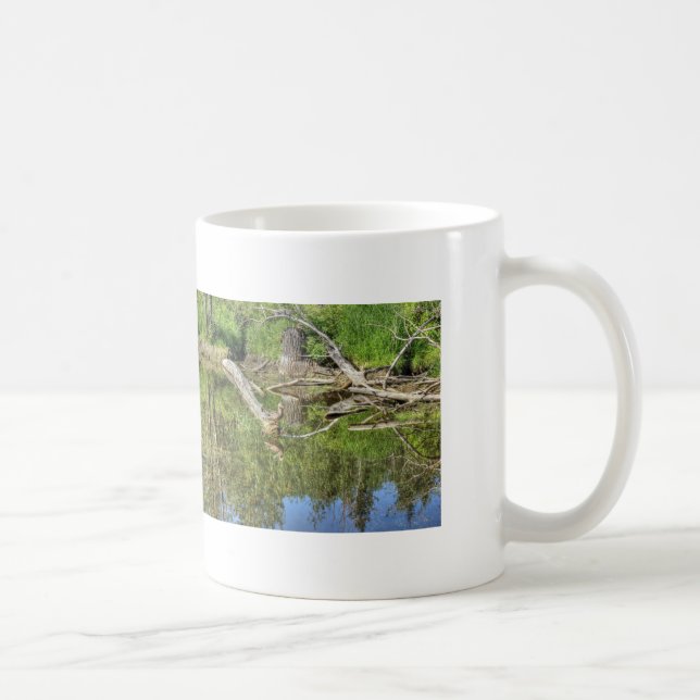Mallard on Pond Tasse (Rechts)
