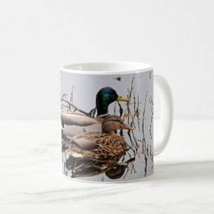 Mallard Pair Keramik Tasse