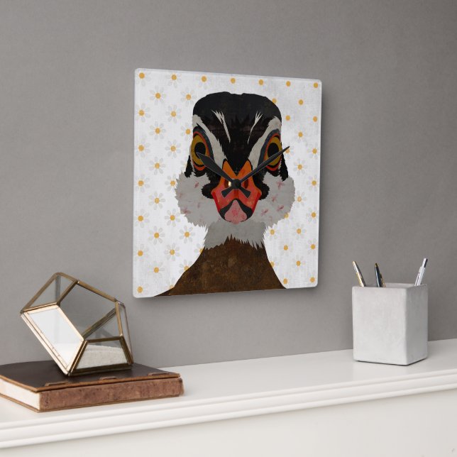 MALLARD QUADRATISCHE WANDUHR (Büro)