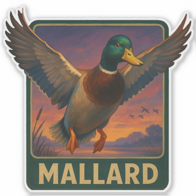 Mallard Sticker (Vorderseite)