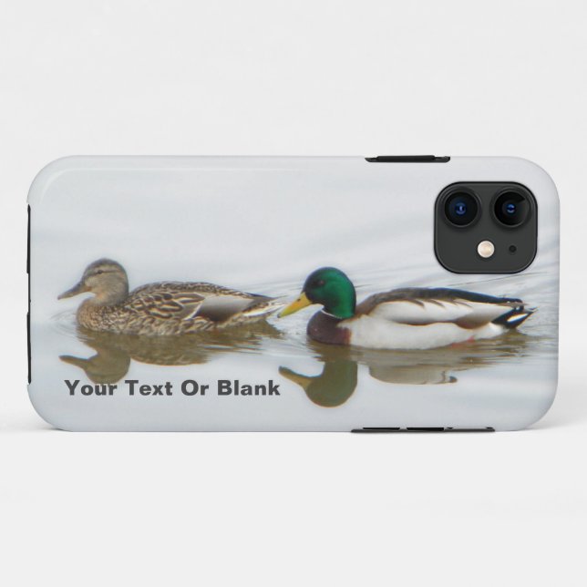 Mallards Case-Mate iPhone Hülle (Rückseite (Horizontal))
