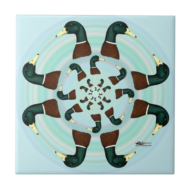 Mallards Galore! Fliese (Vorderseite)