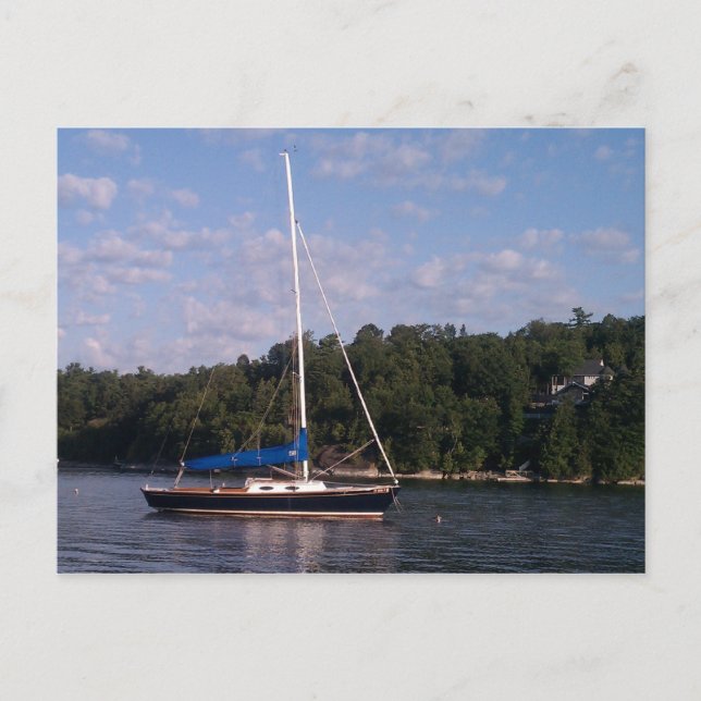 Malletts Bay Clochester Vermont Postkarte (Vorderseite)