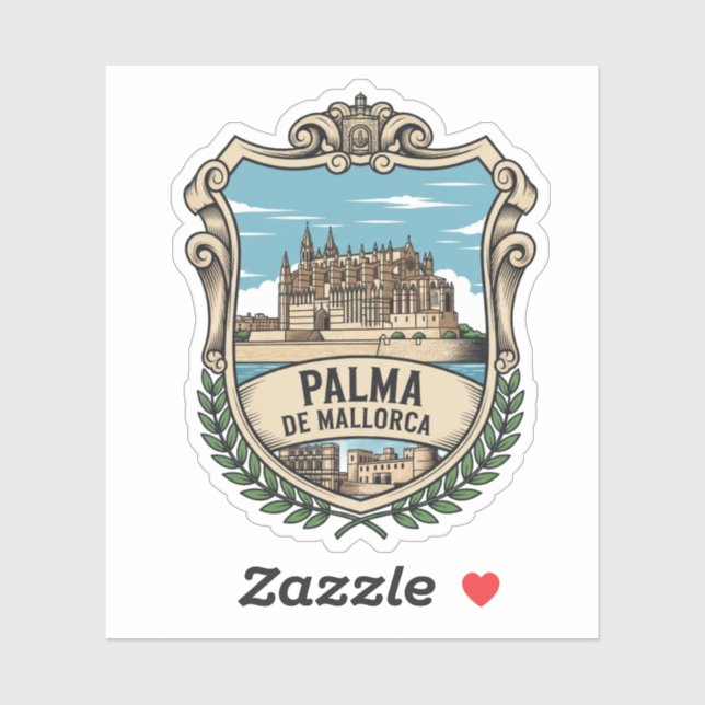 Mallorca Aufkleber (Blatt)