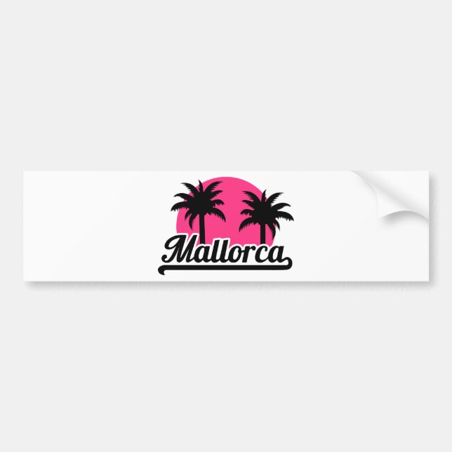 Mallorca Autoaufkleber (Vorne)