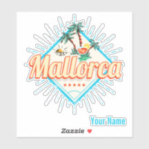 Mallorca Baleareninsel Retro Parrot Vintag