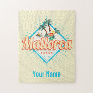 Mallorca Baleareninsel Retro Parrot Vintag Puzzle