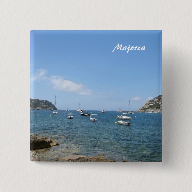 Mallorca Button (Vorderseite)
