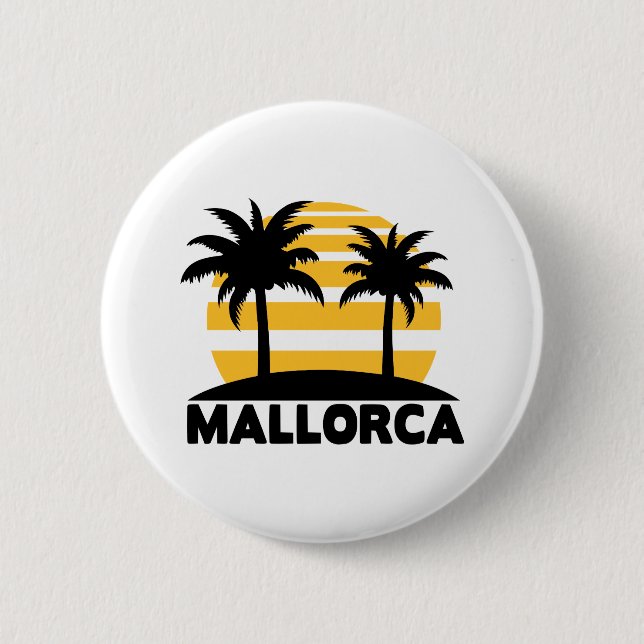 Mallorca Button (Vorderseite)