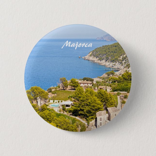 Mallorca Button (Vorderseite)